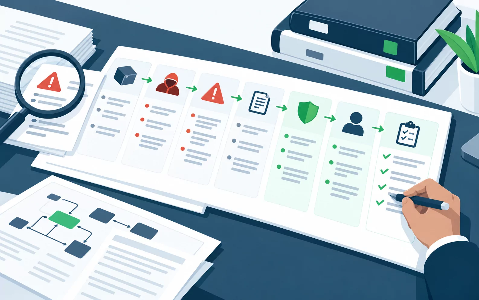 Security findings turned into prioritized engineering fixes and decisions
