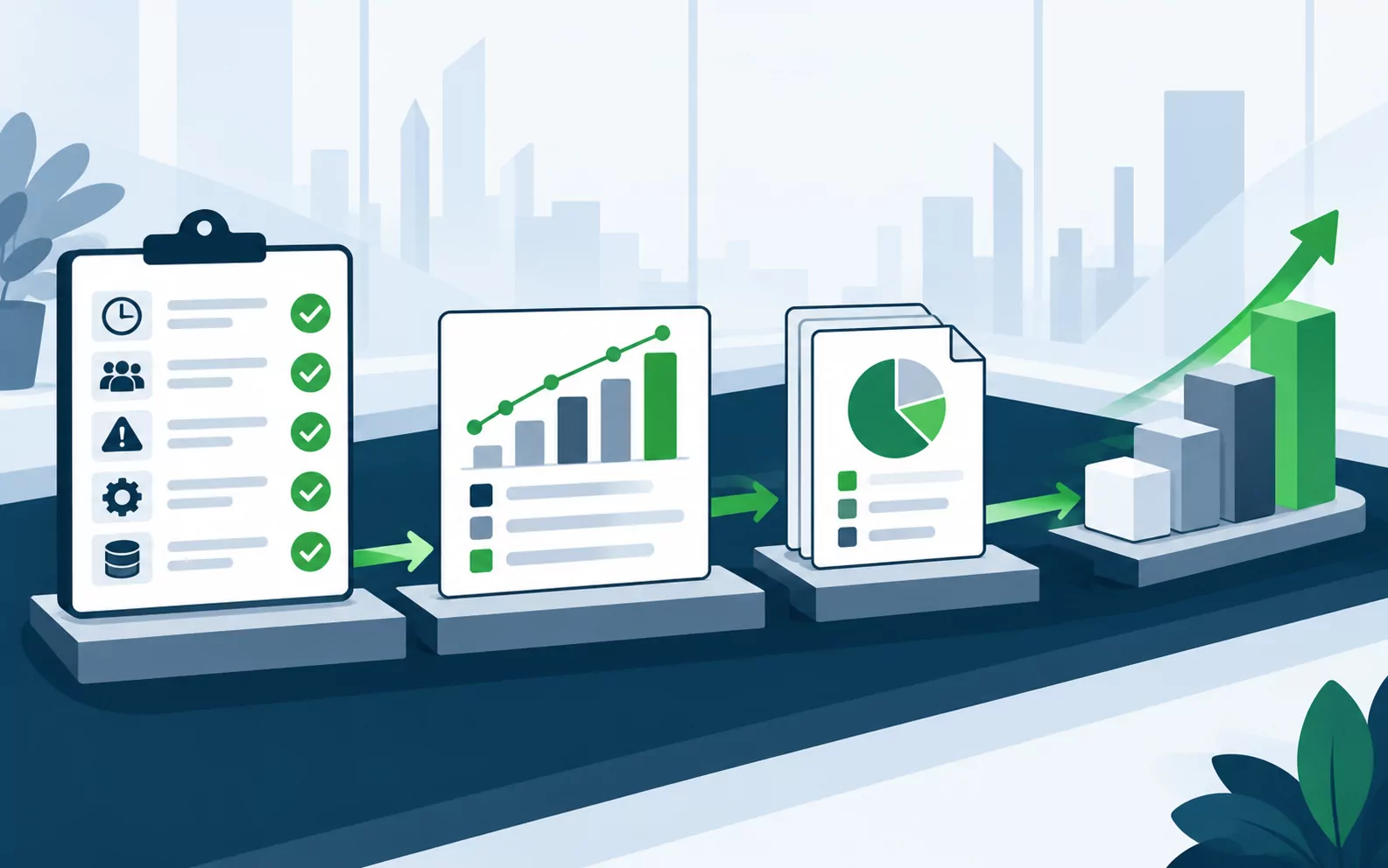 Baseline checklist turned into measured results and a growing business case